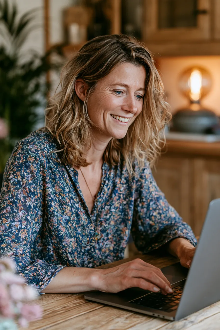 Ondernemer werkt met EenvoudigOnline.nl